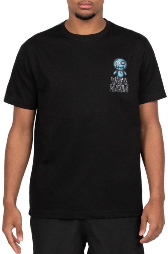 Wrong Friends MAUPIN T-SHIRT - BLACK Zwart