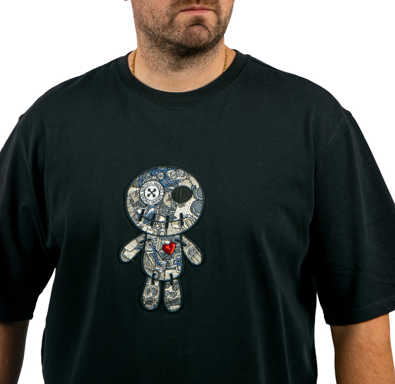 Wrong Friends Wrong Friends Ennis T-Shirt Relaxed Fit Zwart