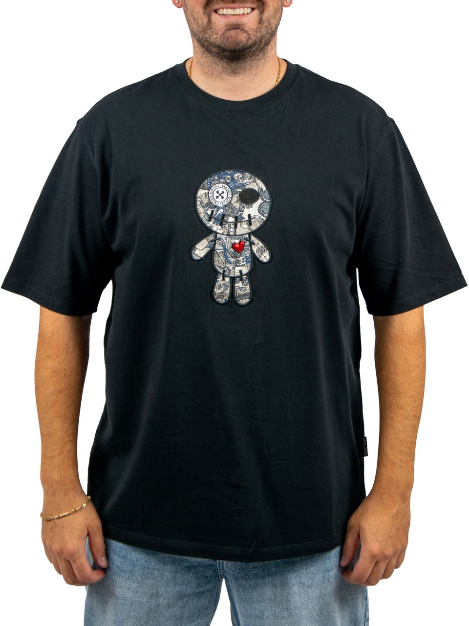 Wrong Friends Wrong Friends Ennis T-Shirt Relaxed Fit Zwart