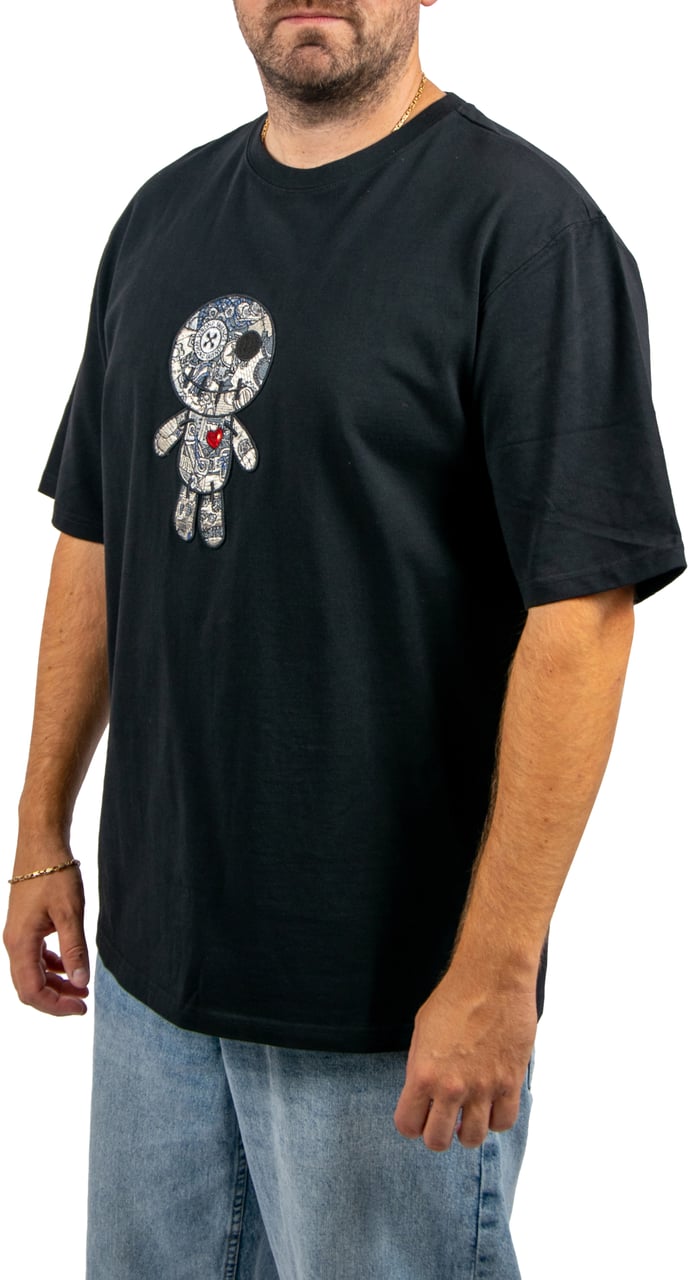 Wrong Friends Wrong Friends Ennis T-Shirt Relaxed Fit Zwart