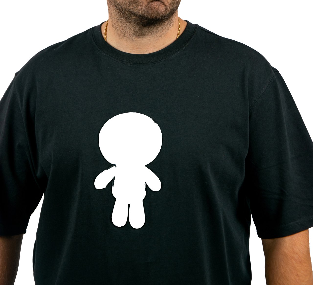 Wrong Friends Wrong Friends Ennis T-Shirt Relaxed Fit Zwart