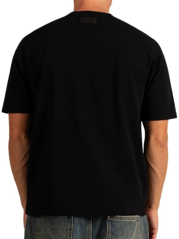 Wrong Friends ENNIS T-SHIRT - BLACK Zwart