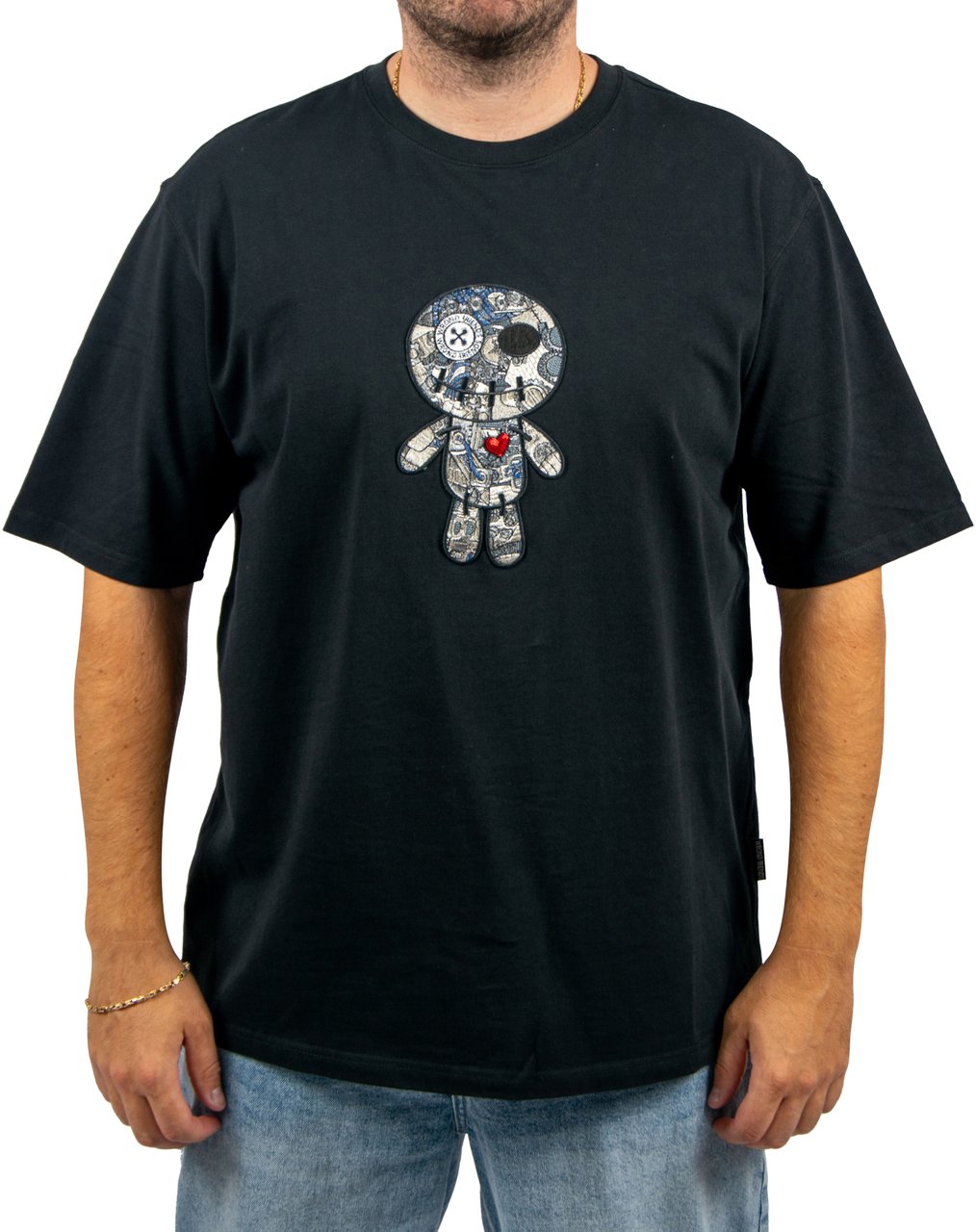 Wrong Friends ENNIS T-SHIRT - BLACK Zwart