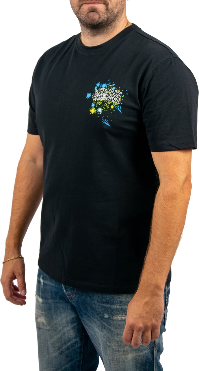 Wrong Friends Hays T-Shirt Regular Fit Zwart