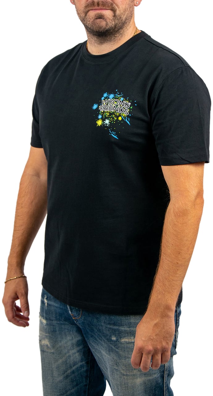 Wrong Friends Hays T-Shirt Regular Fit Zwart