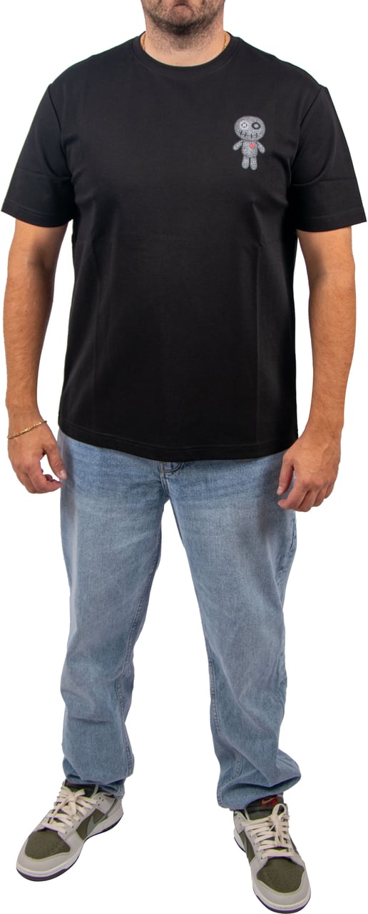 Wrong Friends Wrong Friends Kiowa T-Shirt Regular Fit Zwart