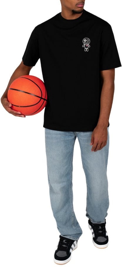 Wrong Friends KIOWA T-SHIRT - BLACK Zwart