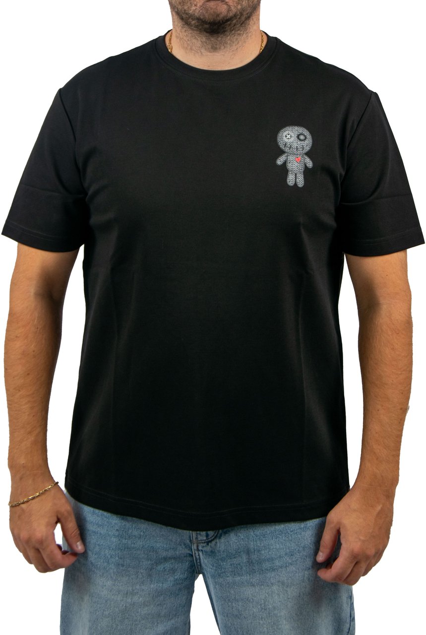 Wrong Friends Wrong Friends Kiowa T-Shirt Regular Fit Zwart