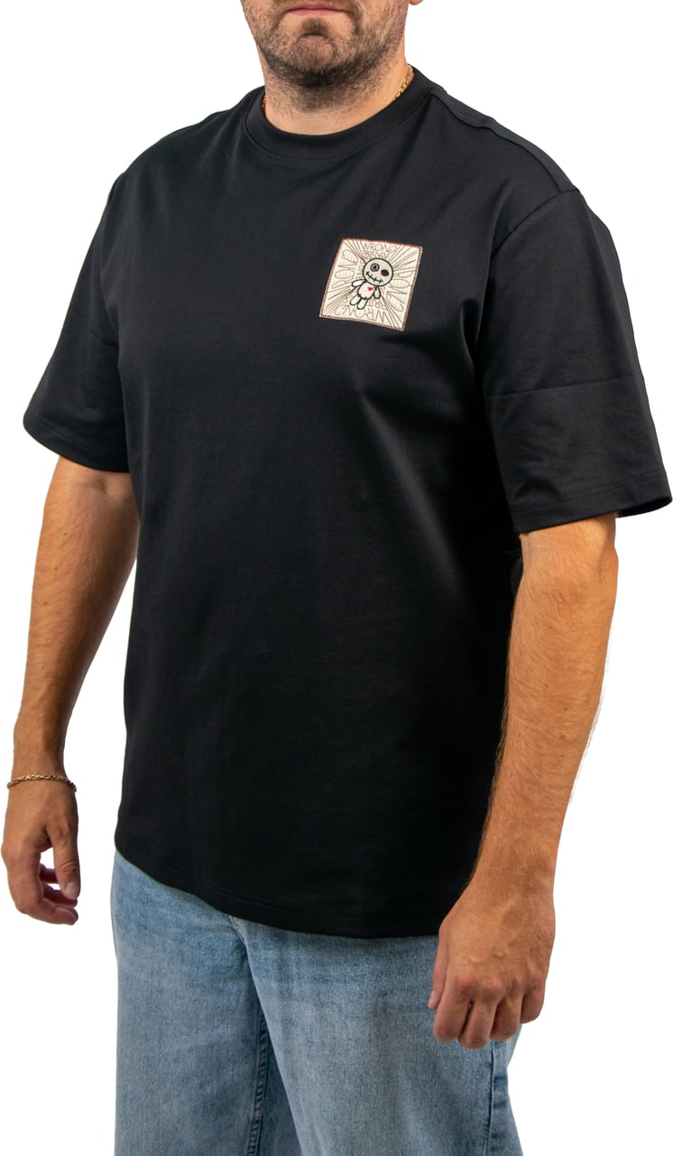 Wrong Friends Rio Bravo T-Shirt Relaxed Fit Zwart