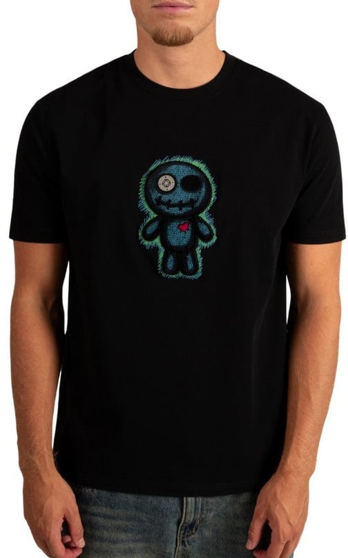 Wrong Friends WILLIAMS T-SHIRT - BLACK Zwart