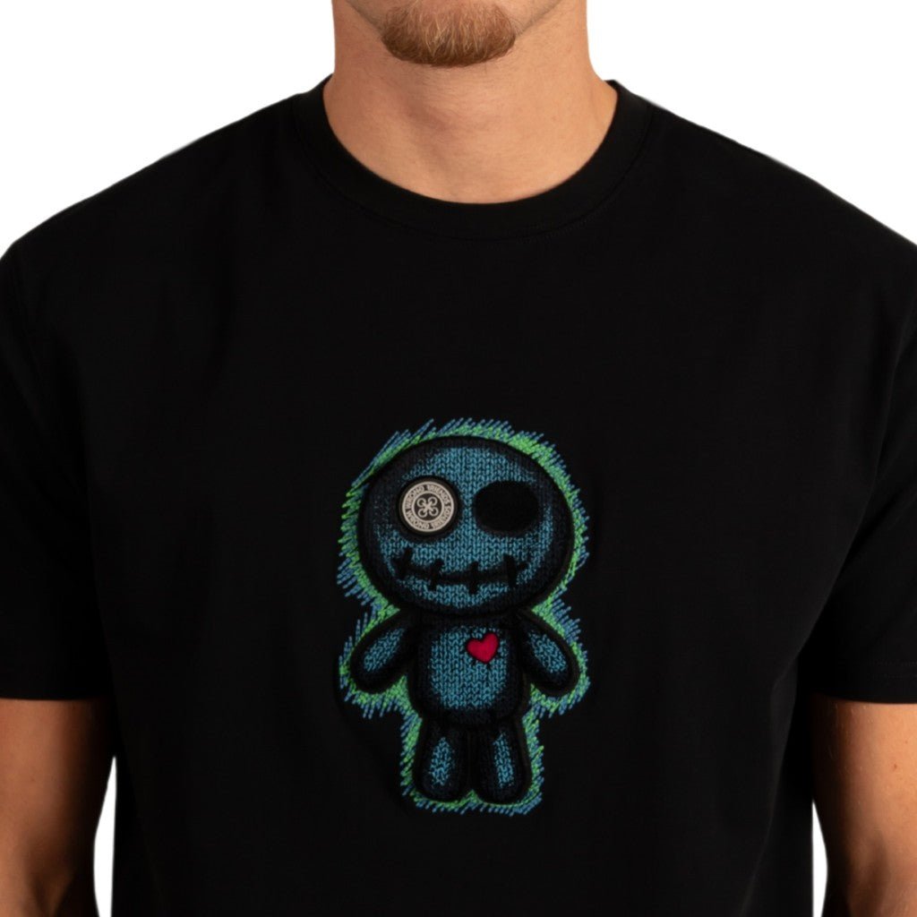 Wrong Friends WILLIAMS T-SHIRT - BLACK Zwart