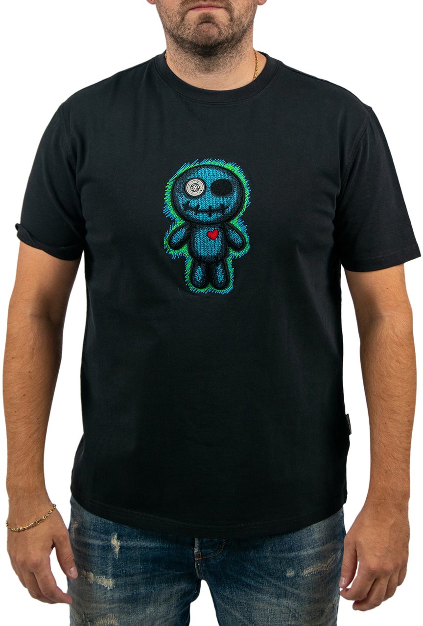 Wrong Friends Williams T-Shirt Regular Fit Zwart