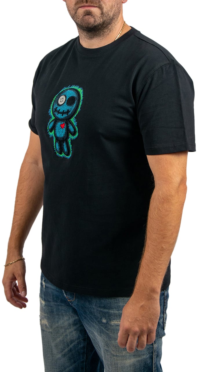 Wrong Friends Williams T-Shirt Regular Fit Zwart