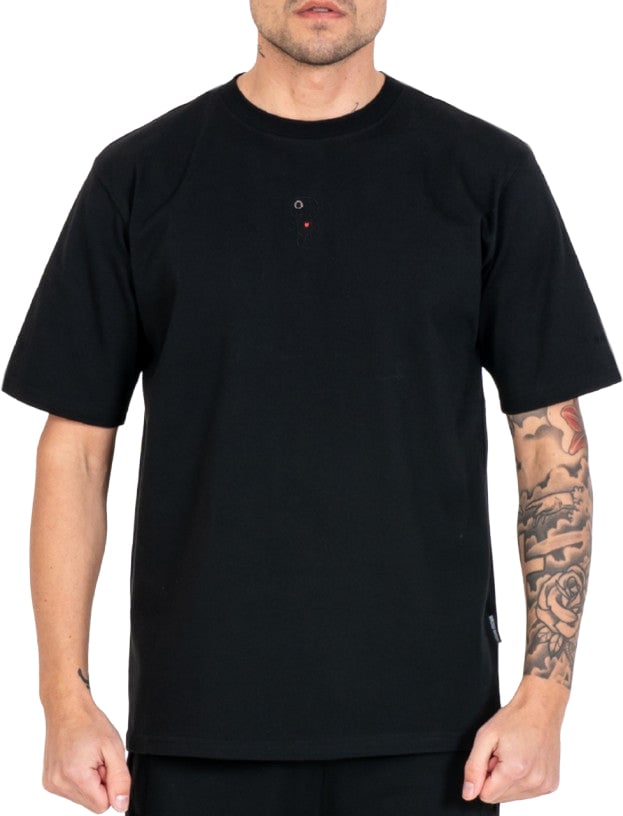Wrong Friends ASTI T-SHIRT - BLACK Zwart