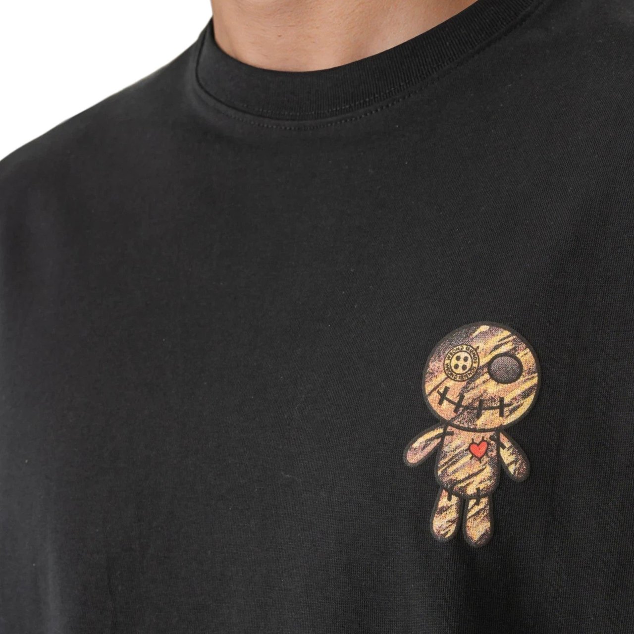 Wrong Friends CABRI T-SHIRT - BLACK Zwart