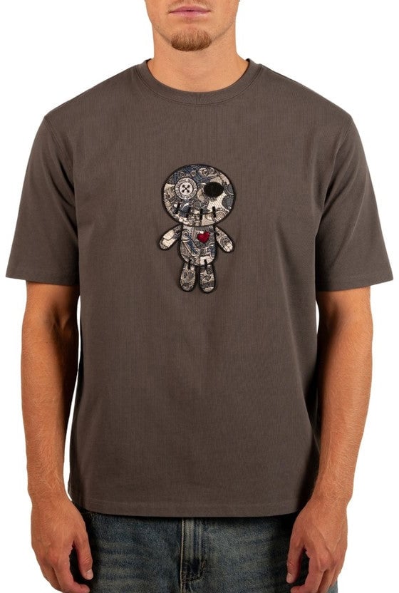 Wrong Friends ENNIS T-SHIRT - GREY Grijs