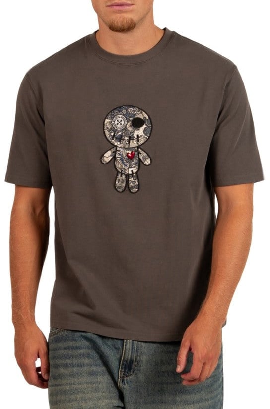 Wrong Friends ENNIS T-SHIRT - GREY Grijs