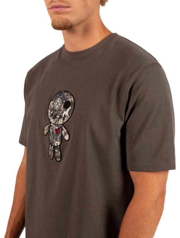 Wrong Friends ENNIS T-SHIRT - GREY Grijs
