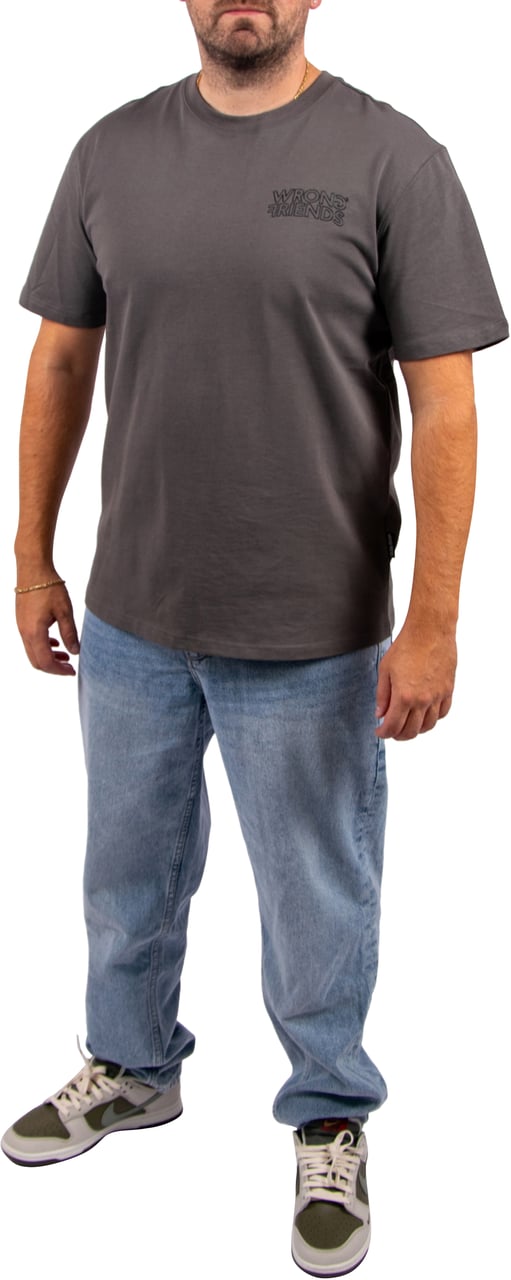 Wrong Friends Wrong Friends Walden T-Shirt Regular Fit Grijs