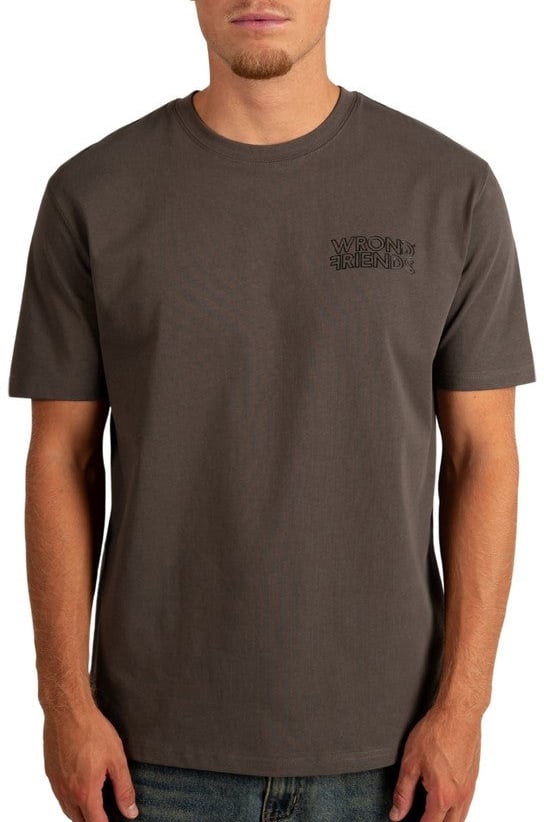 Wrong Friends WALDEN T-SHIRT - GREY Grijs