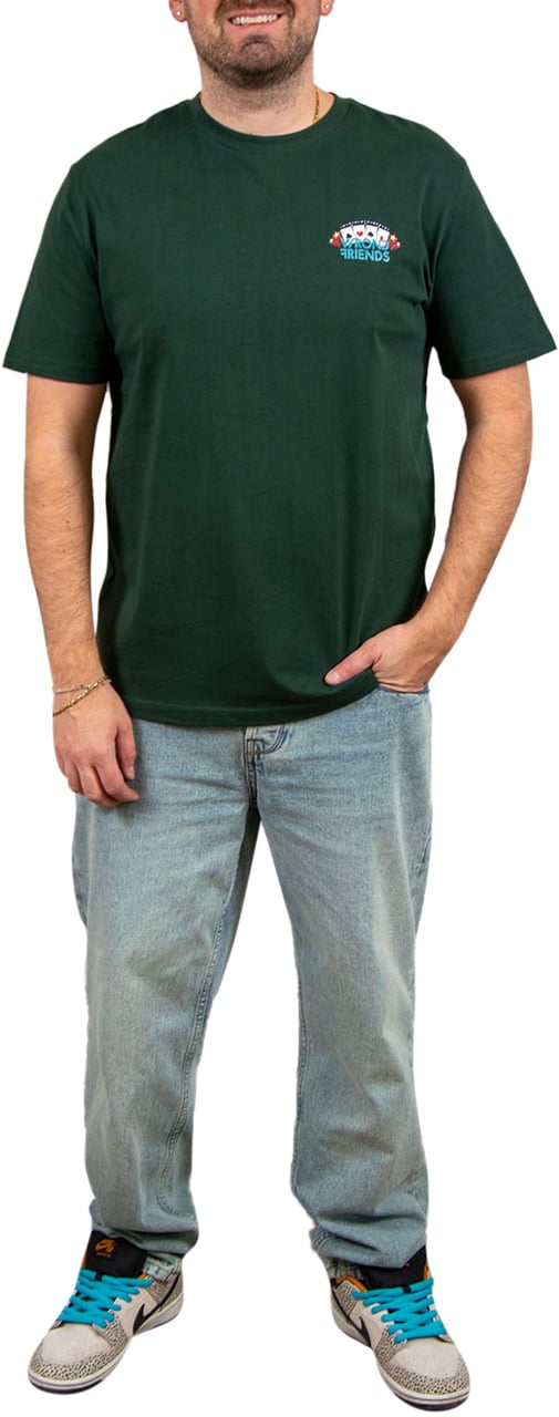 Wrong Friends LAS VEGAS Sloan T-Shirt Groen