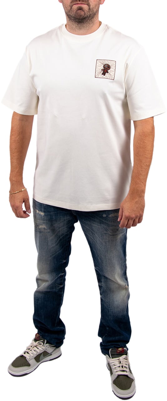 Wrong Friends Rio Bravo T-Shirt Relaxed Fit Beige