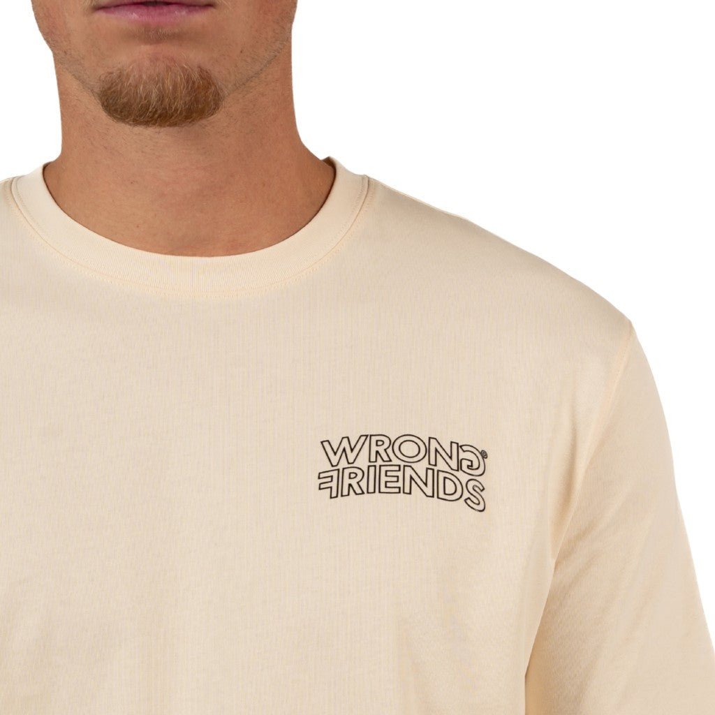 Wrong Friends WALDEN T-SHIRT - BEIGE Beige