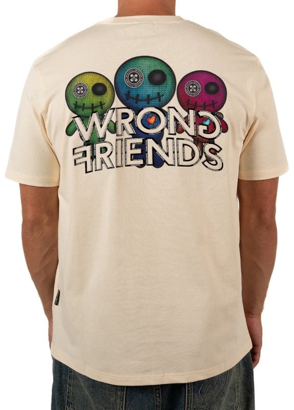 Wrong Friends WALDEN T-SHIRT - BEIGE Beige