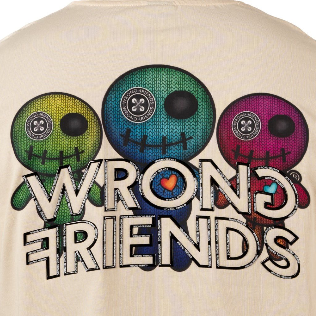 Wrong Friends WALDEN T-SHIRT - BEIGE Beige