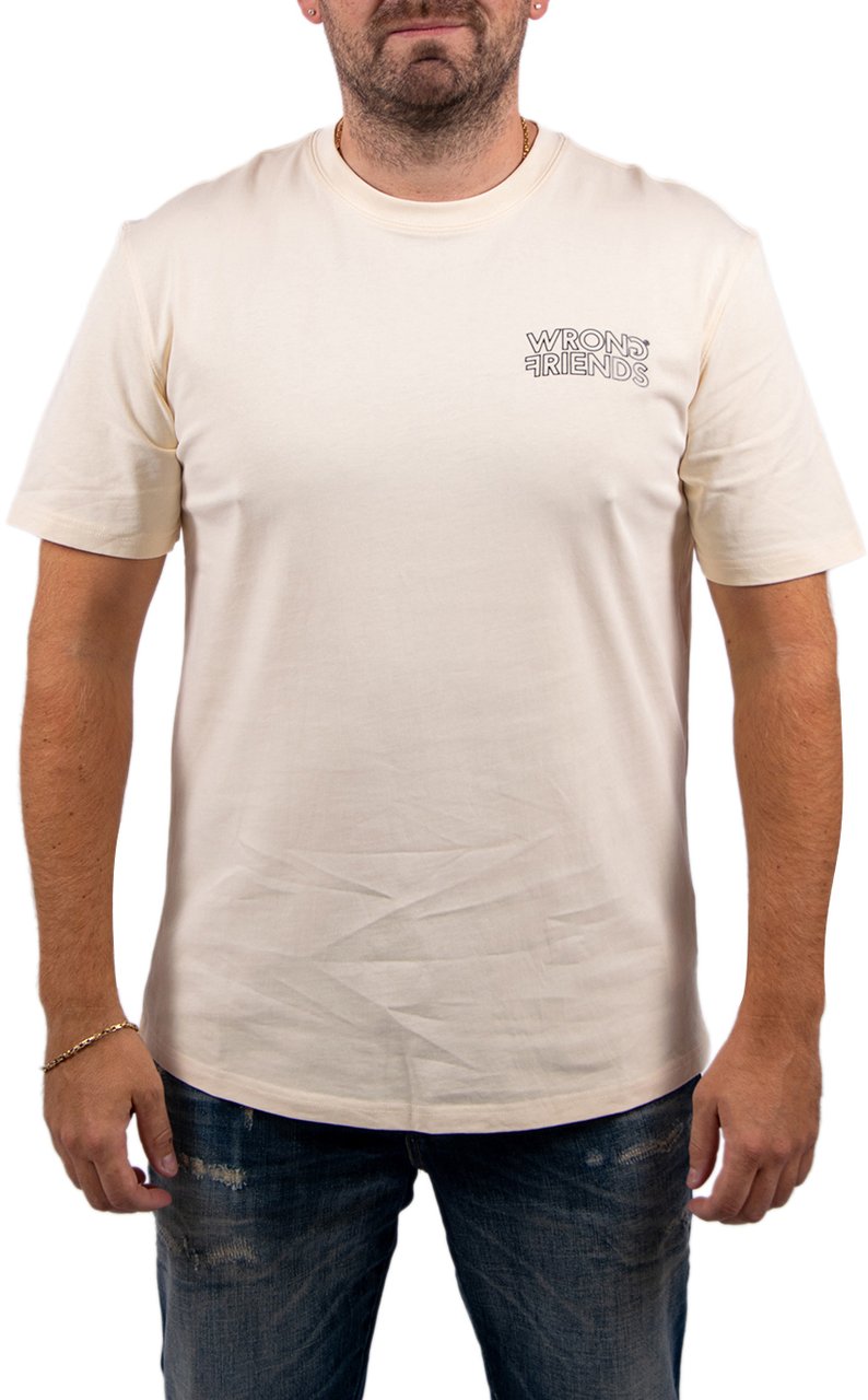 Wrong Friends Walden T-Shirt Regular Fit Beige