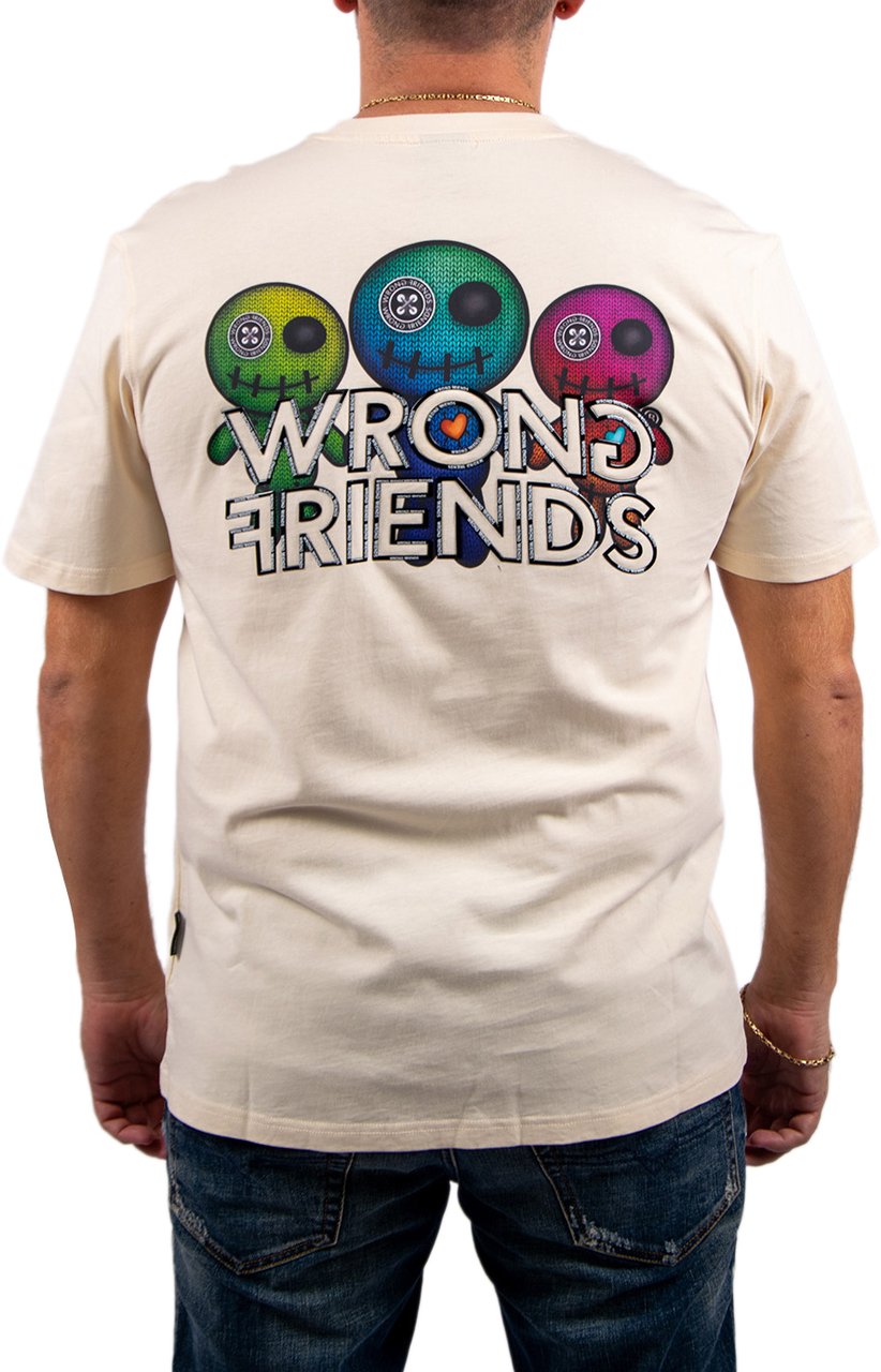 Wrong Friends Walden T-Shirt Regular Fit Beige