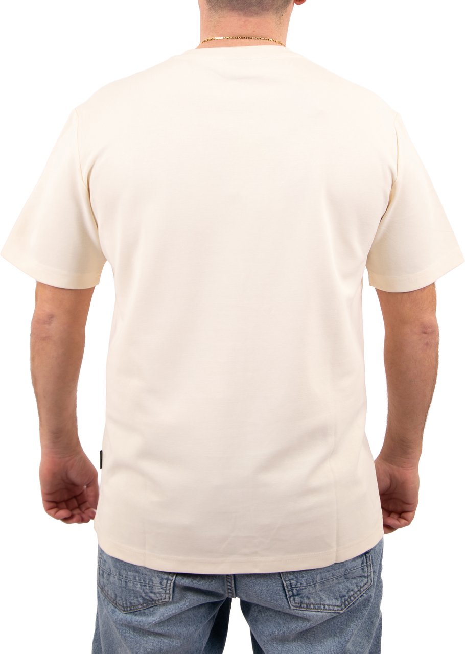 Wrong Friends Wrong Friends San Benito T-Shirt Regular Fit Beige