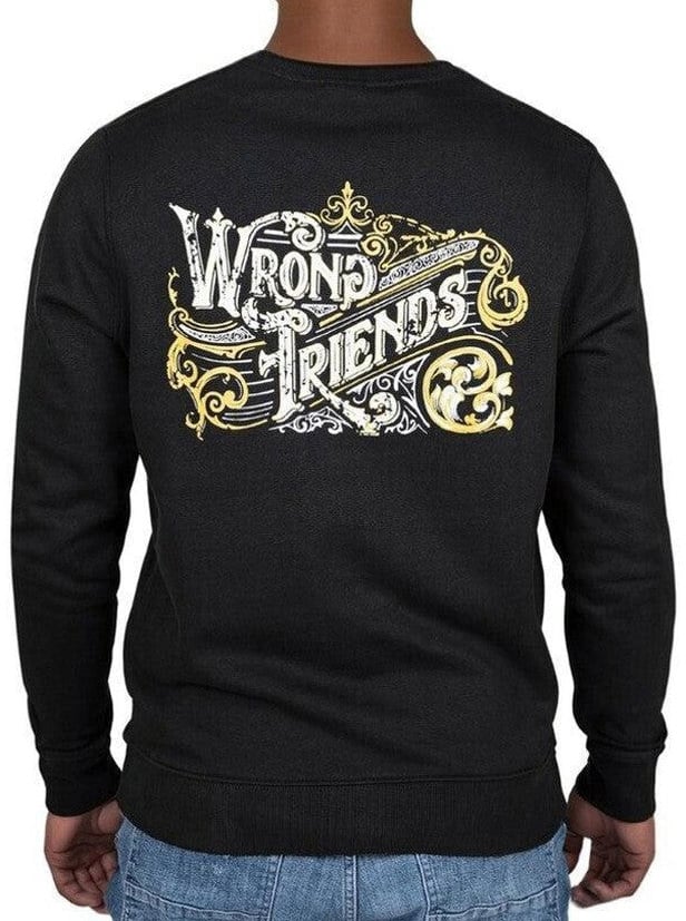 Wrong Friends Wrong Friends Luxor Sweater Zwart