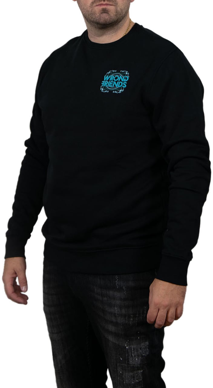 Wrong Friends Wrong Friends Varna Sweater Zwart