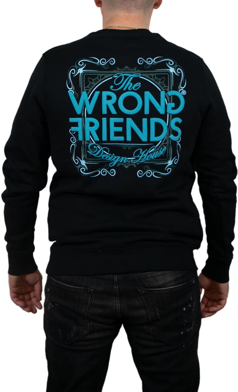 Wrong Friends Wrong Friends Varna Sweater Zwart