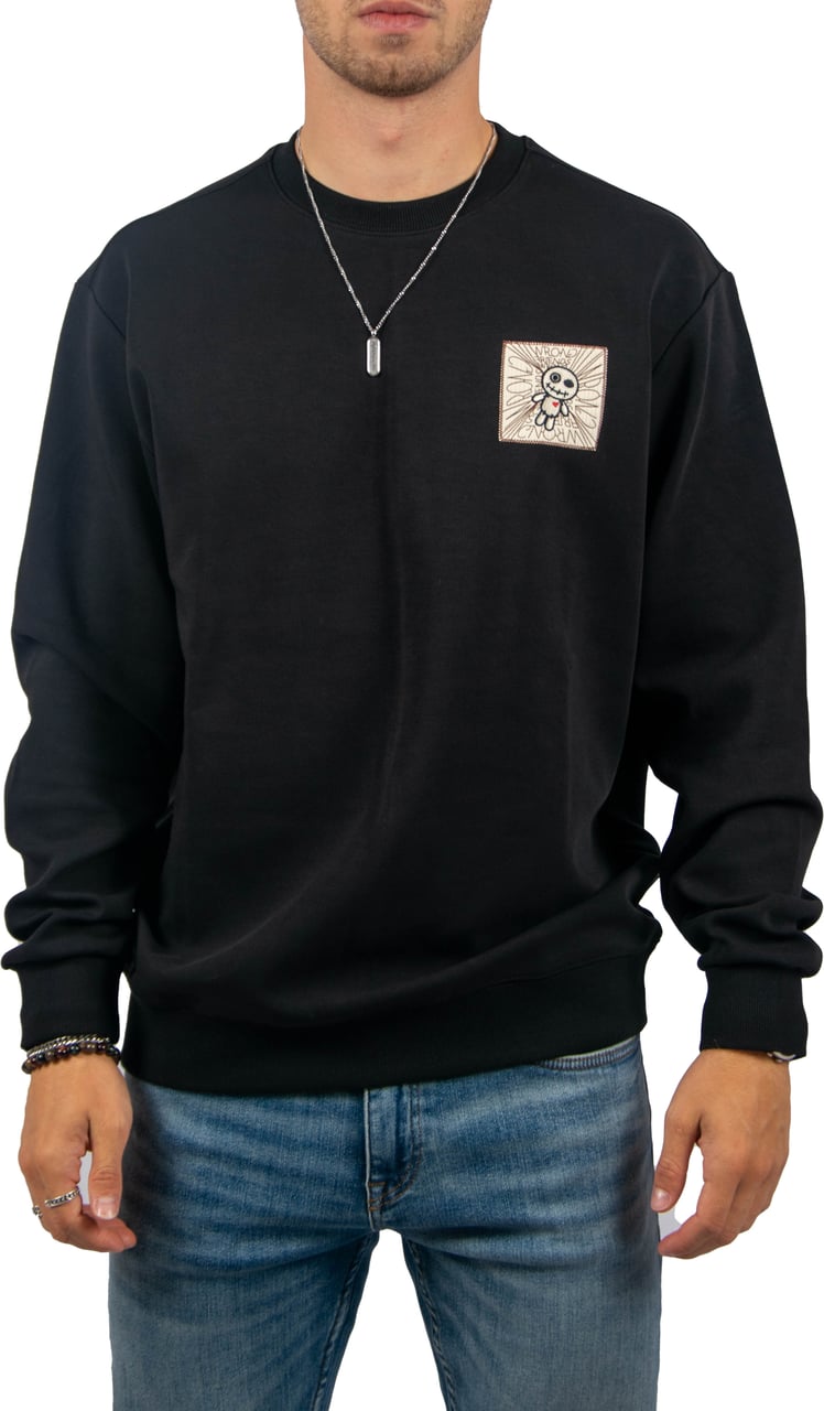 Wrong Friends Wrong Friends Rio Bravo Sweater Zwart