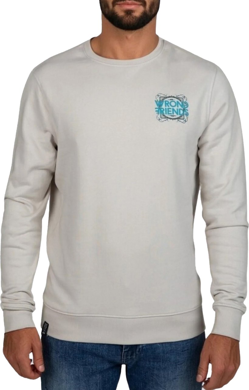 Wrong Friends Wrong Friends Varna Sweater Grijs