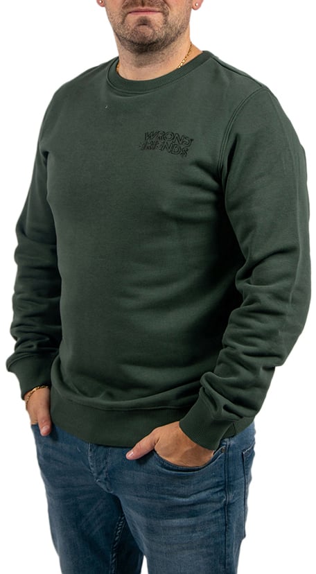 Wrong Friends Wrong Friends Walden Sweater Regular Fit Groen