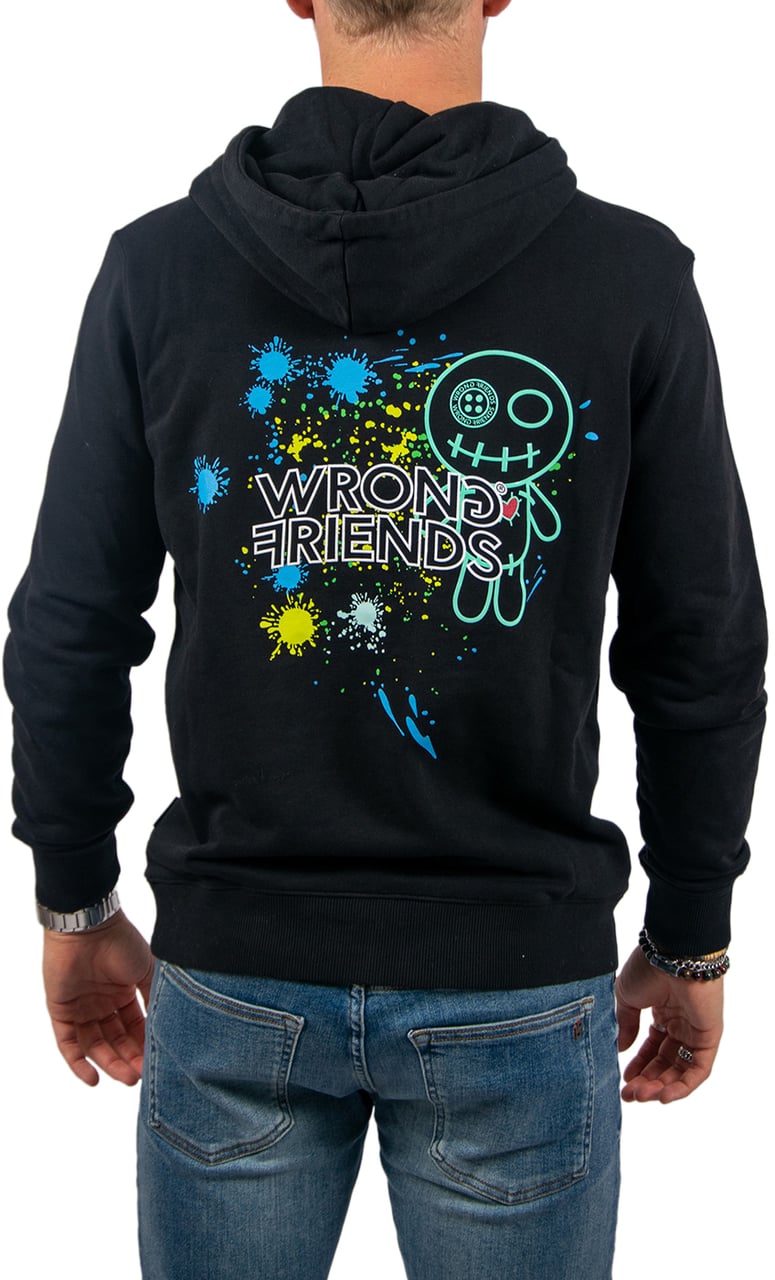 Wrong Friends Hays Hoodie Regular Fit Zwart