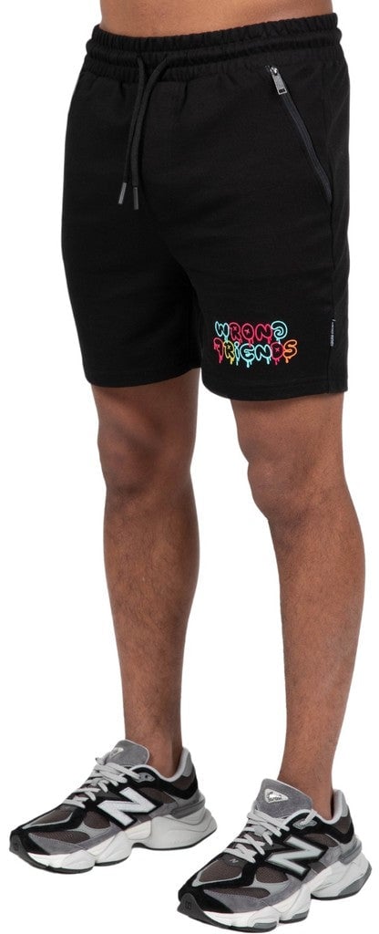 Wrong Friends PRATO SHORTS - BLACK Zwart