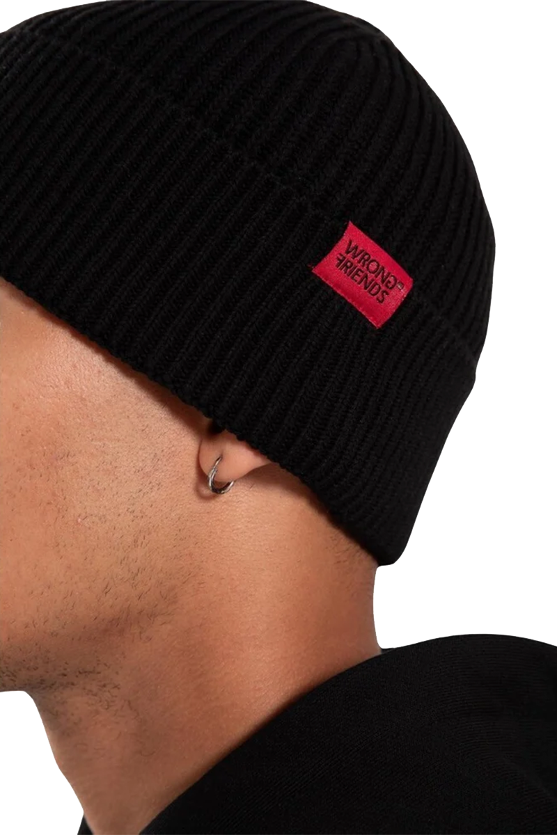 Wrong Friends Wrong Friends Voodoo Beanie Zwart
