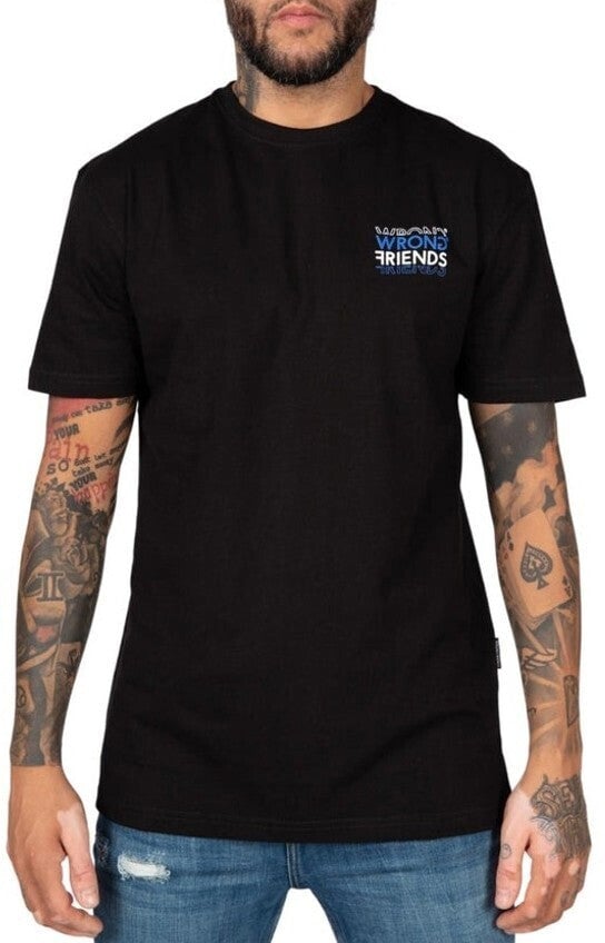 Wrong Friends ABU DHABI T-SHIRT - BLACK Zwart