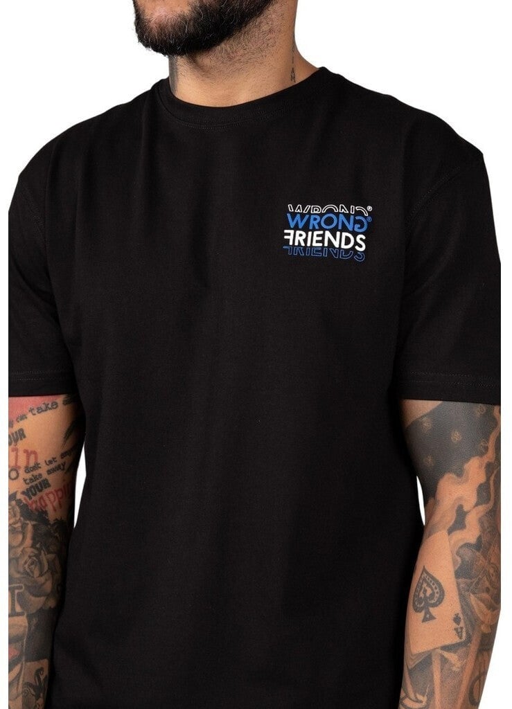 Wrong Friends ABU DHABI T-SHIRT - BLACK Zwart