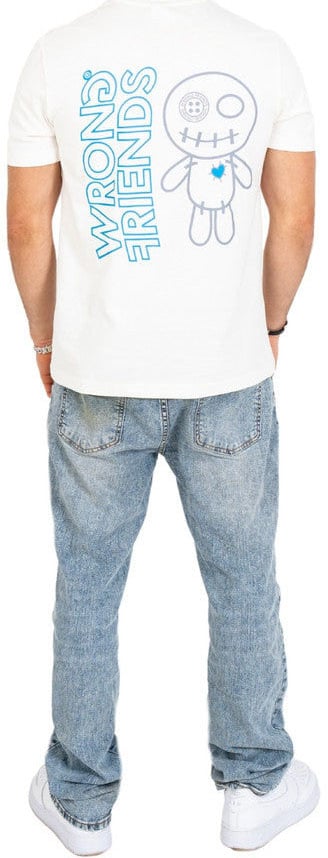Wrong Friends AKRON T-SHIRT - COCONUT WHITE Wit