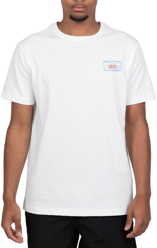 Wrong Friends ALOHA T-SHIRT - COCONUT WHITE Wit