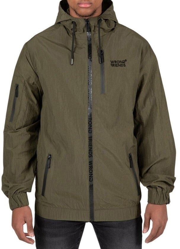 Wrong Friends AMARILLO JACKET - ARMY GREEN Groen