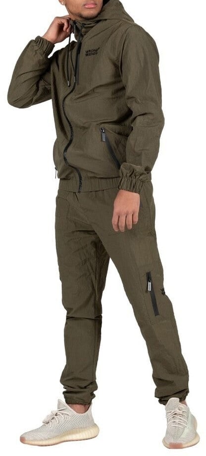 Wrong Friends AMARILLO PANTS - ARMY GREEN Groen