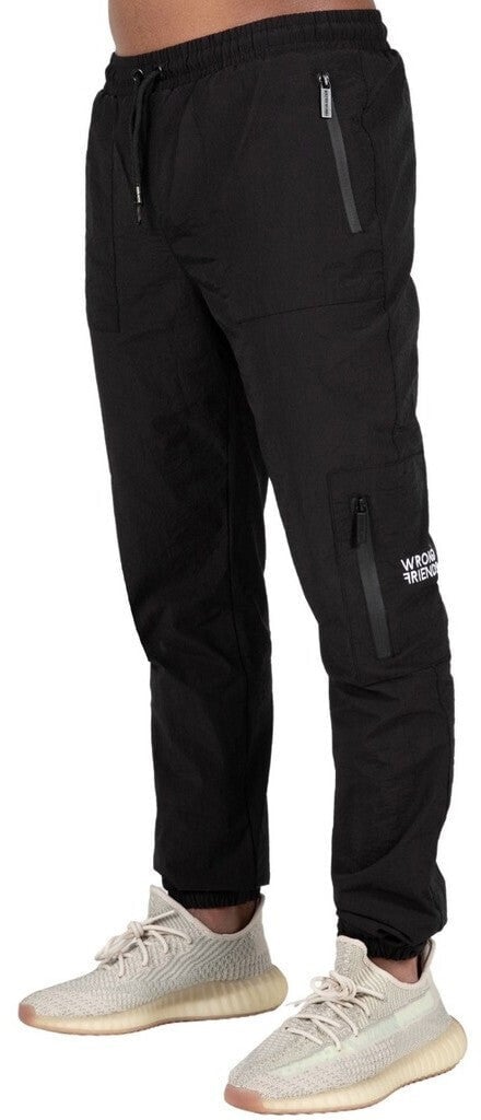 Wrong Friends AMARILLO PANTS - BLACK Zwart
