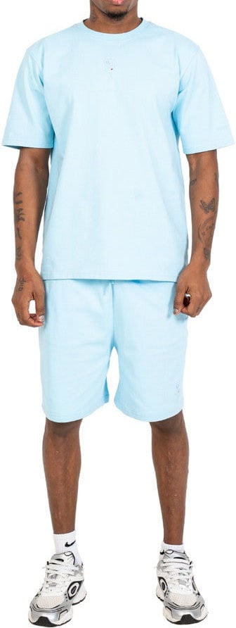 Wrong Friends ASTI SHORTS - LIGHT BLUE Blauw