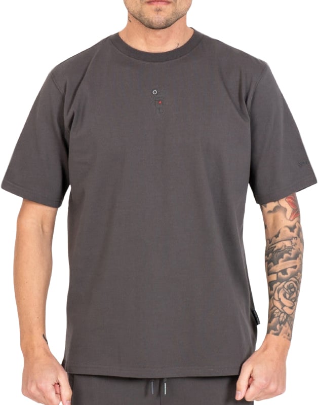 Wrong Friends ASTI T-SHIRT - STONE GREY Grijs